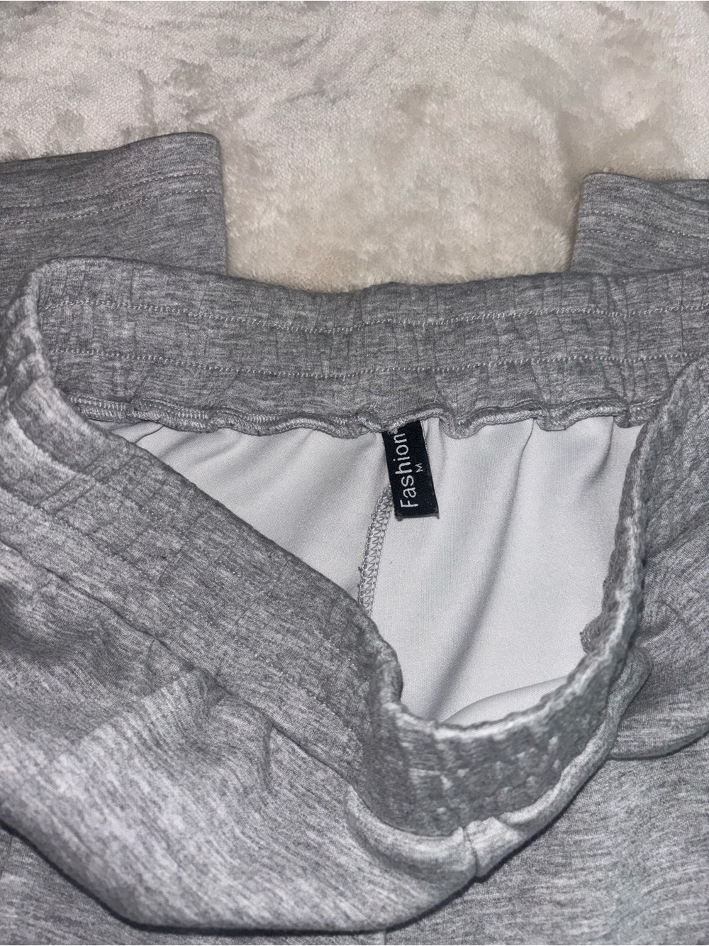 Wide leg cargo sweatpants - Picture 2 of 5